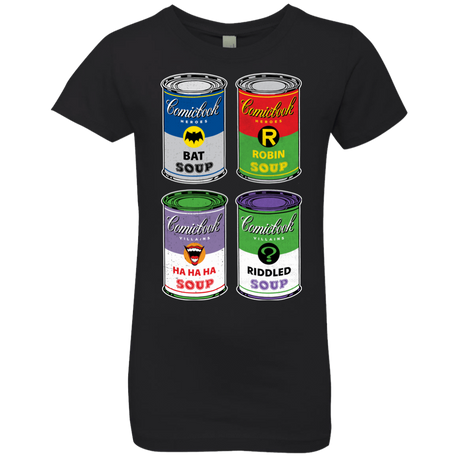 T-Shirts Black / YXS Arkham Soup Girls Premium T-Shirt
