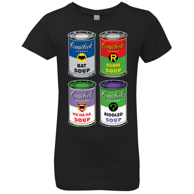 T-Shirts Black / YXS Arkham Soup Girls Premium T-Shirt