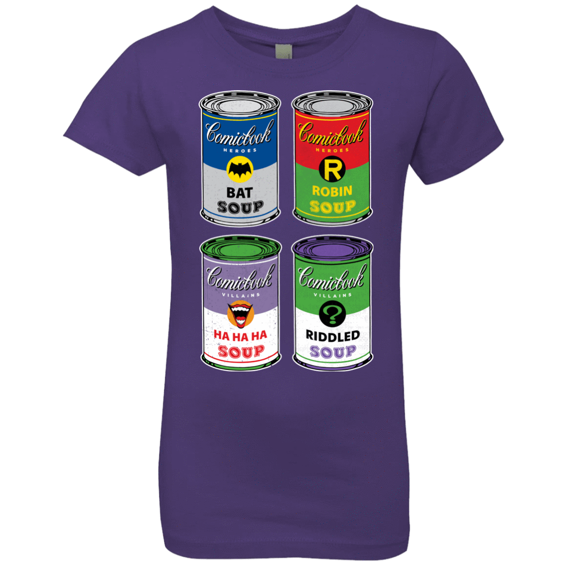 T-Shirts Purple Rush / YXS Arkham Soup Girls Premium T-Shirt