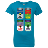 T-Shirts Turquoise / YXS Arkham Soup Girls Premium T-Shirt