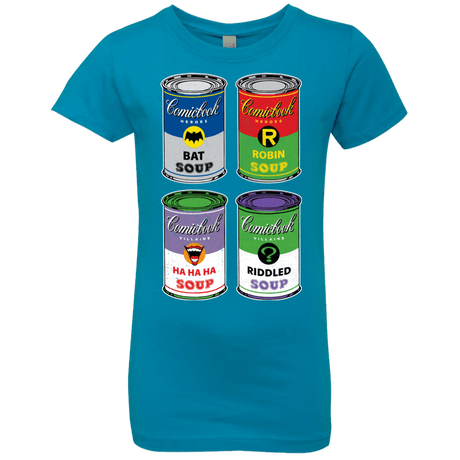 T-Shirts Turquoise / YXS Arkham Soup Girls Premium T-Shirt
