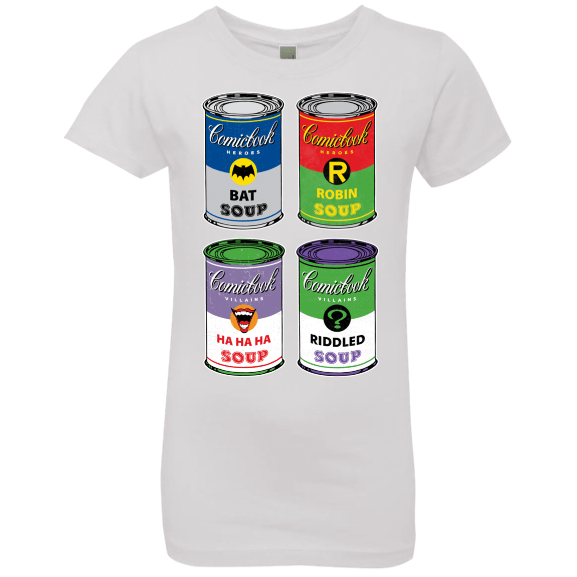T-Shirts White / YXS Arkham Soup Girls Premium T-Shirt