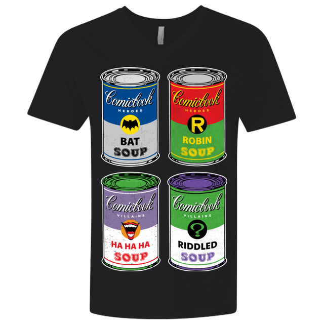 T-Shirts Black / X-Small Arkham Soup Men's Premium V-Neck