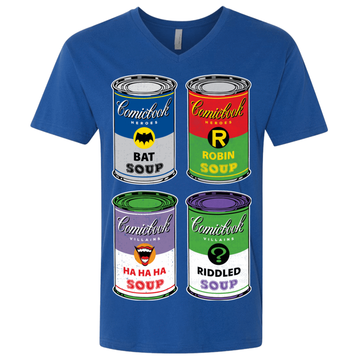 T-Shirts Royal / X-Small Arkham Soup Men's Premium V-Neck