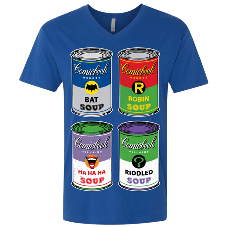 T-Shirts Royal / X-Small Arkham Soup Men's Premium V-Neck