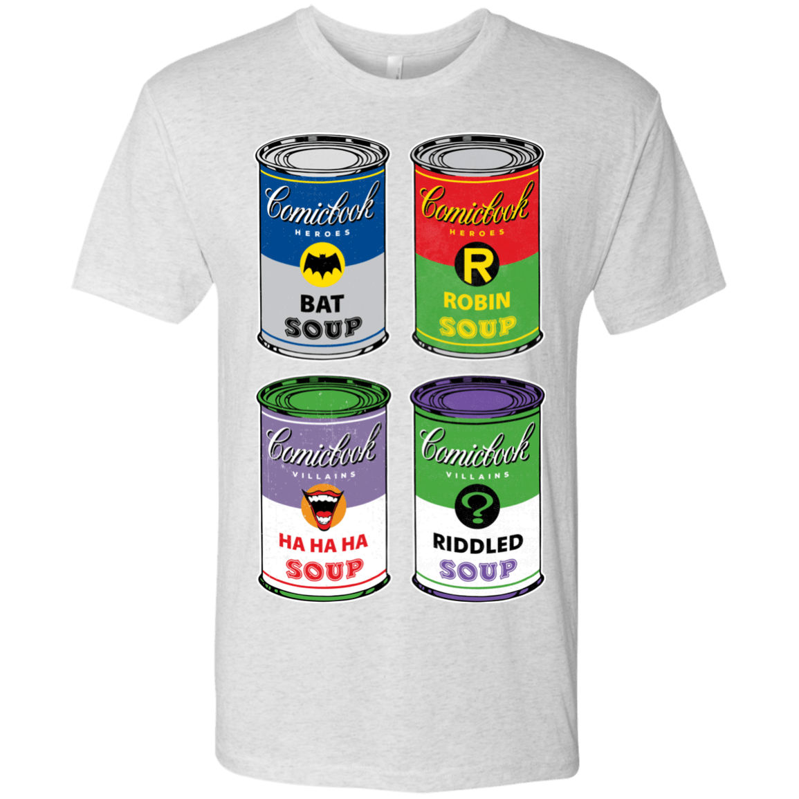 T-Shirts Heather White / Small Arkham Soup Men's Triblend T-Shirt
