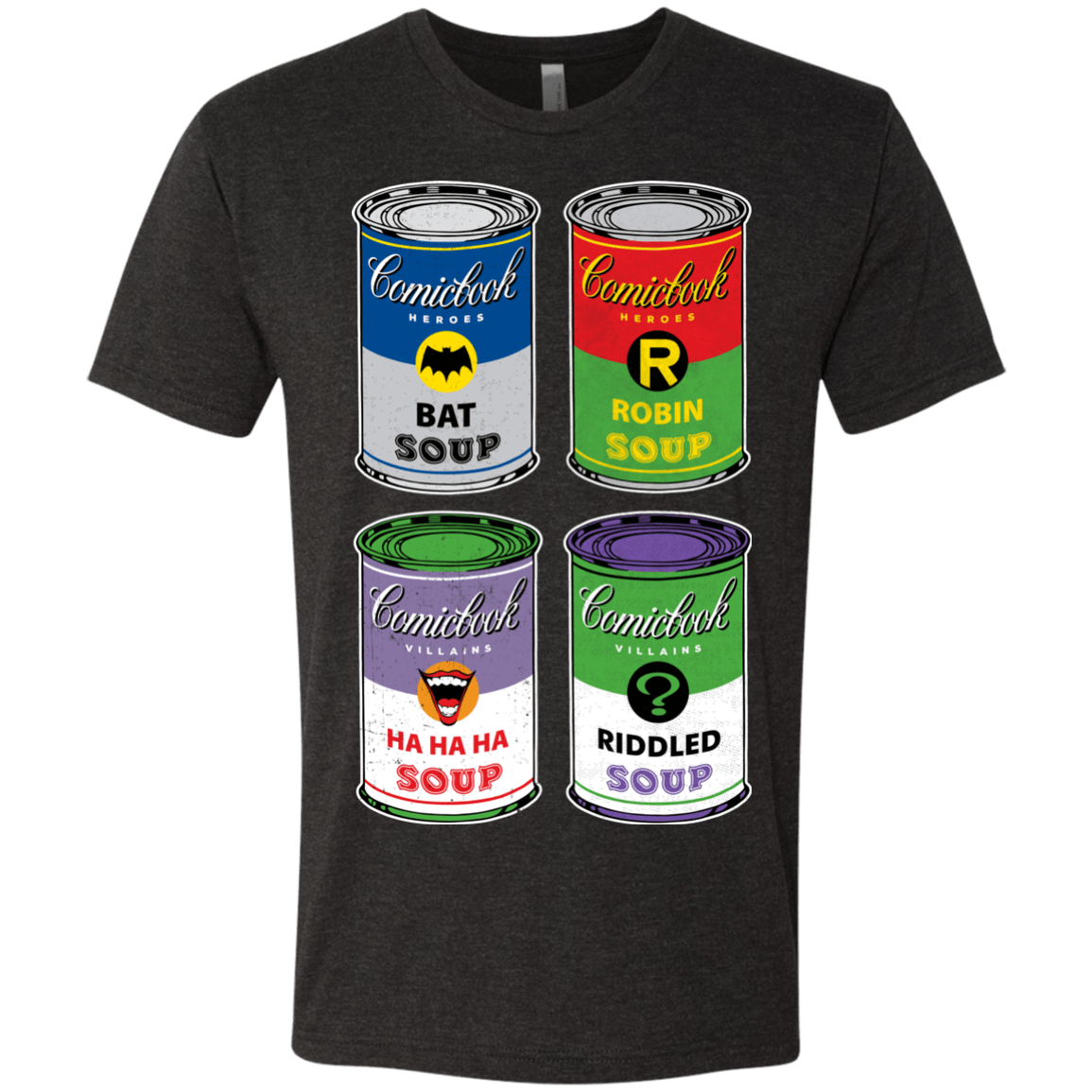 T-Shirts Vintage Black / Small Arkham Soup Men's Triblend T-Shirt