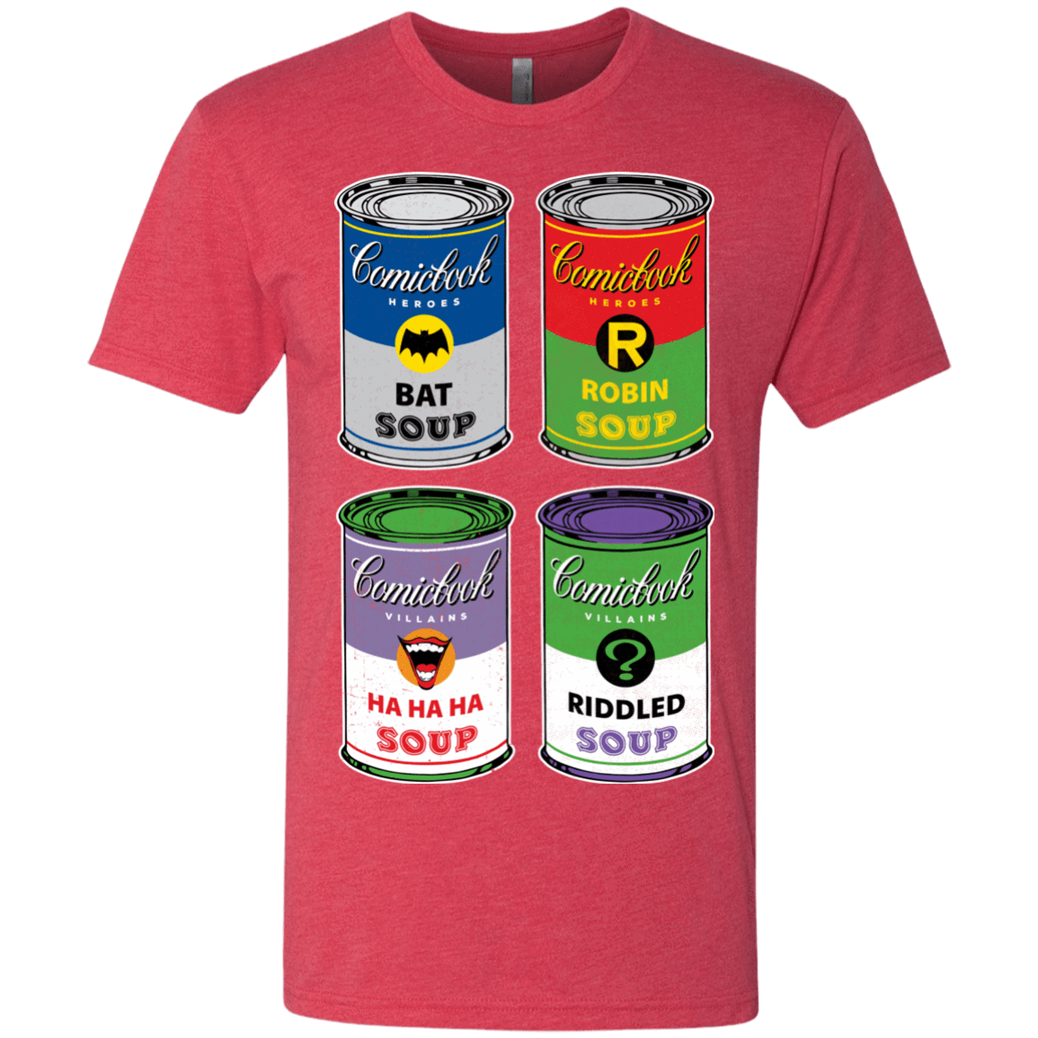 T-Shirts Vintage Red / Small Arkham Soup Men's Triblend T-Shirt