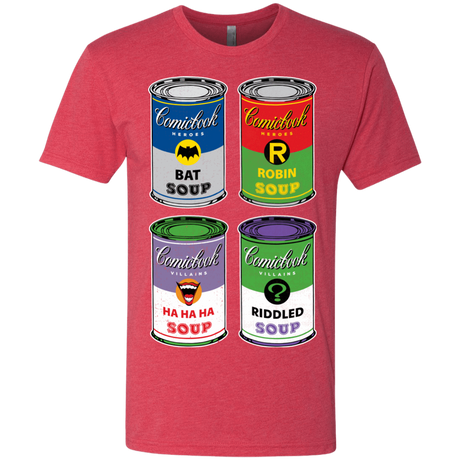 T-Shirts Vintage Red / Small Arkham Soup Men's Triblend T-Shirt