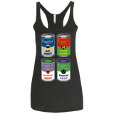 T-Shirts Vintage Black / X-Small Arkham Soup Women's Triblend Racerback Tank