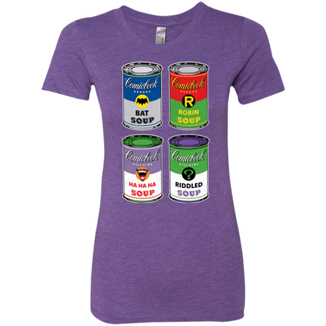 T-Shirts Purple Rush / Small Arkham Soup Women's Triblend T-Shirt