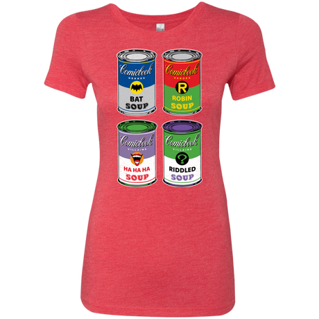 T-Shirts Vintage Red / Small Arkham Soup Women's Triblend T-Shirt