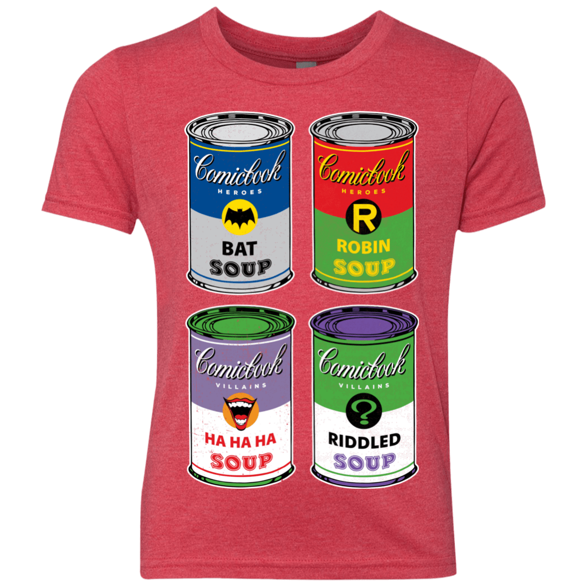 T-Shirts Vintage Red / YXS Arkham Soup Youth Triblend T-Shirt