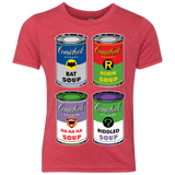 T-Shirts Vintage Red / YXS Arkham Soup Youth Triblend T-Shirt