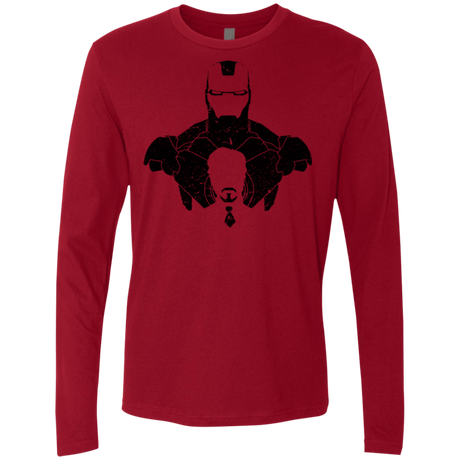 T-Shirts Cardinal / Small ARMOR SHADOW Men's Premium Long Sleeve