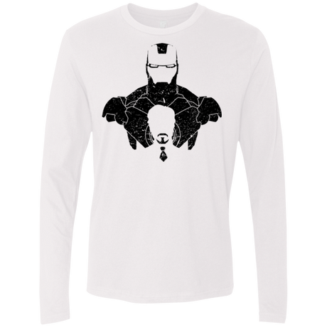 T-Shirts White / Small ARMOR SHADOW Men's Premium Long Sleeve