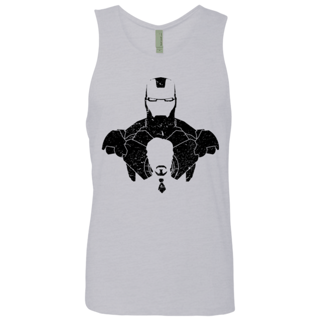 T-Shirts Heather Grey / Small ARMOR SHADOW Men's Premium Tank Top