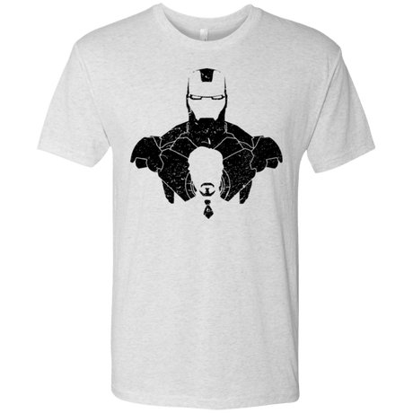 T-Shirts Heather White / Small ARMOR SHADOW Men's Triblend T-Shirt