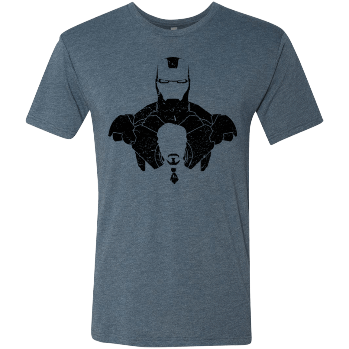 T-Shirts Indigo / Small ARMOR SHADOW Men's Triblend T-Shirt