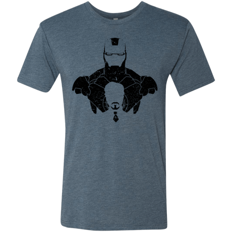 T-Shirts Indigo / Small ARMOR SHADOW Men's Triblend T-Shirt