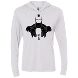 T-Shirts Heather White / X-Small ARMOR SHADOW Triblend Long Sleeve Hoodie Tee