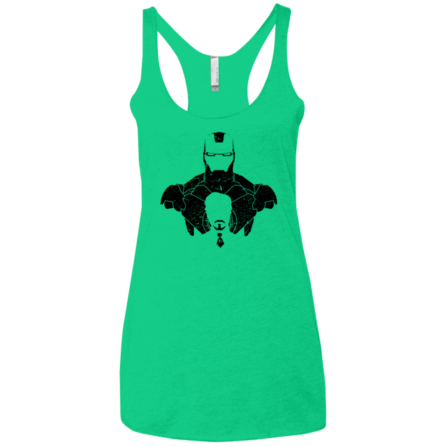 T-Shirts Envy / X-Small ARMOR SHADOW Women's Triblend Racerback Tank