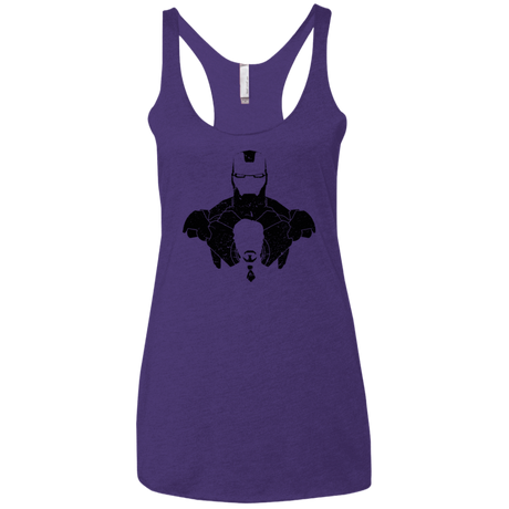 T-Shirts Purple / X-Small ARMOR SHADOW Women's Triblend Racerback Tank
