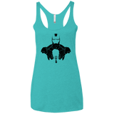 T-Shirts Tahiti Blue / X-Small ARMOR SHADOW Women's Triblend Racerback Tank