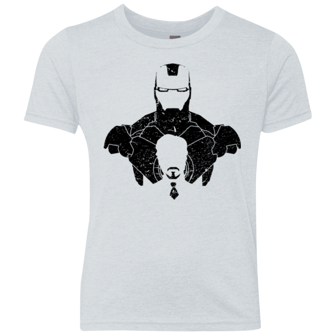 T-Shirts Heather White / YXS ARMOR SHADOW Youth Triblend T-Shirt