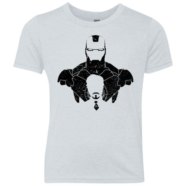 T-Shirts Heather White / YXS ARMOR SHADOW Youth Triblend T-Shirt