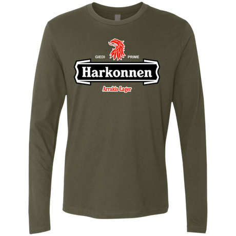 T-Shirts Military Green / Small Arrakis lager Men's Premium Long Sleeve