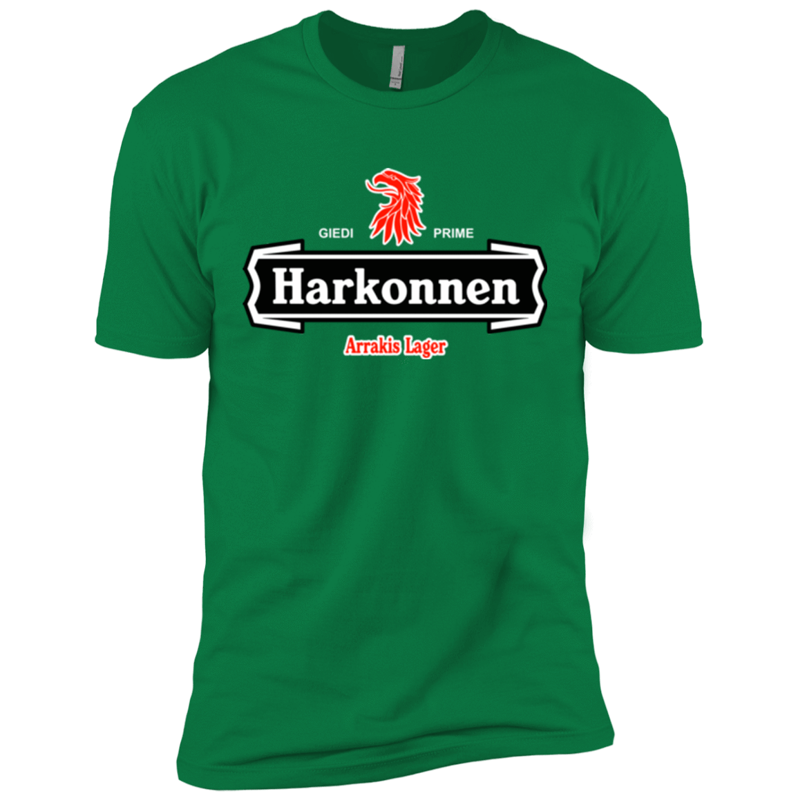 T-Shirts Kelly Green / X-Small Arrakis lager Men's Premium T-Shirt