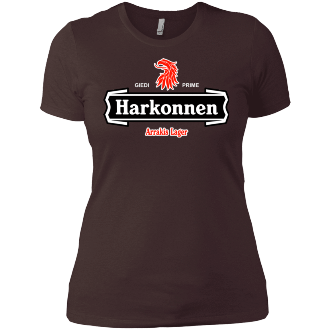 T-Shirts Dark Chocolate / X-Small Arrakis lager Women's Premium T-Shirt