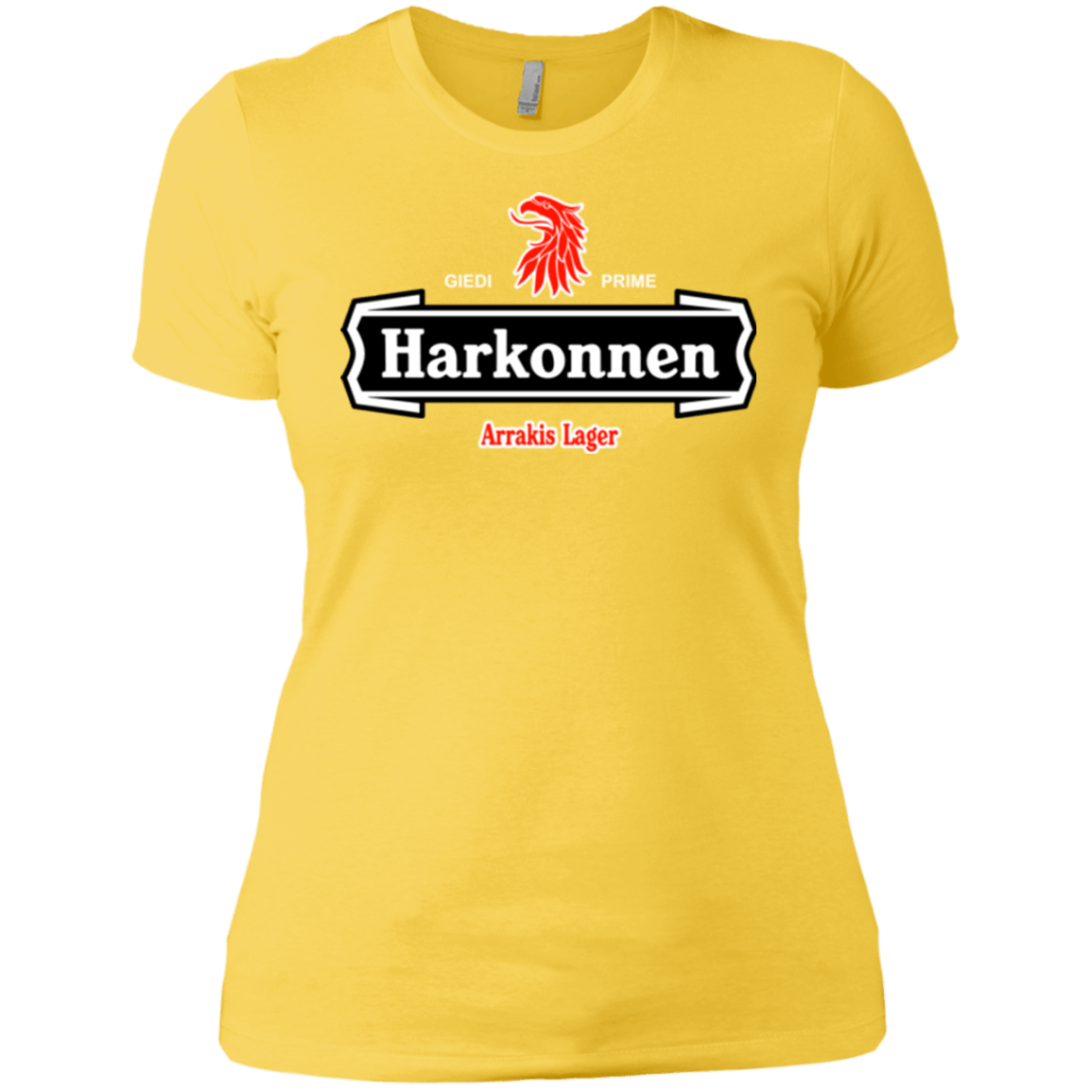 T-Shirts Vibrant Yellow / X-Small Arrakis lager Women's Premium T-Shirt
