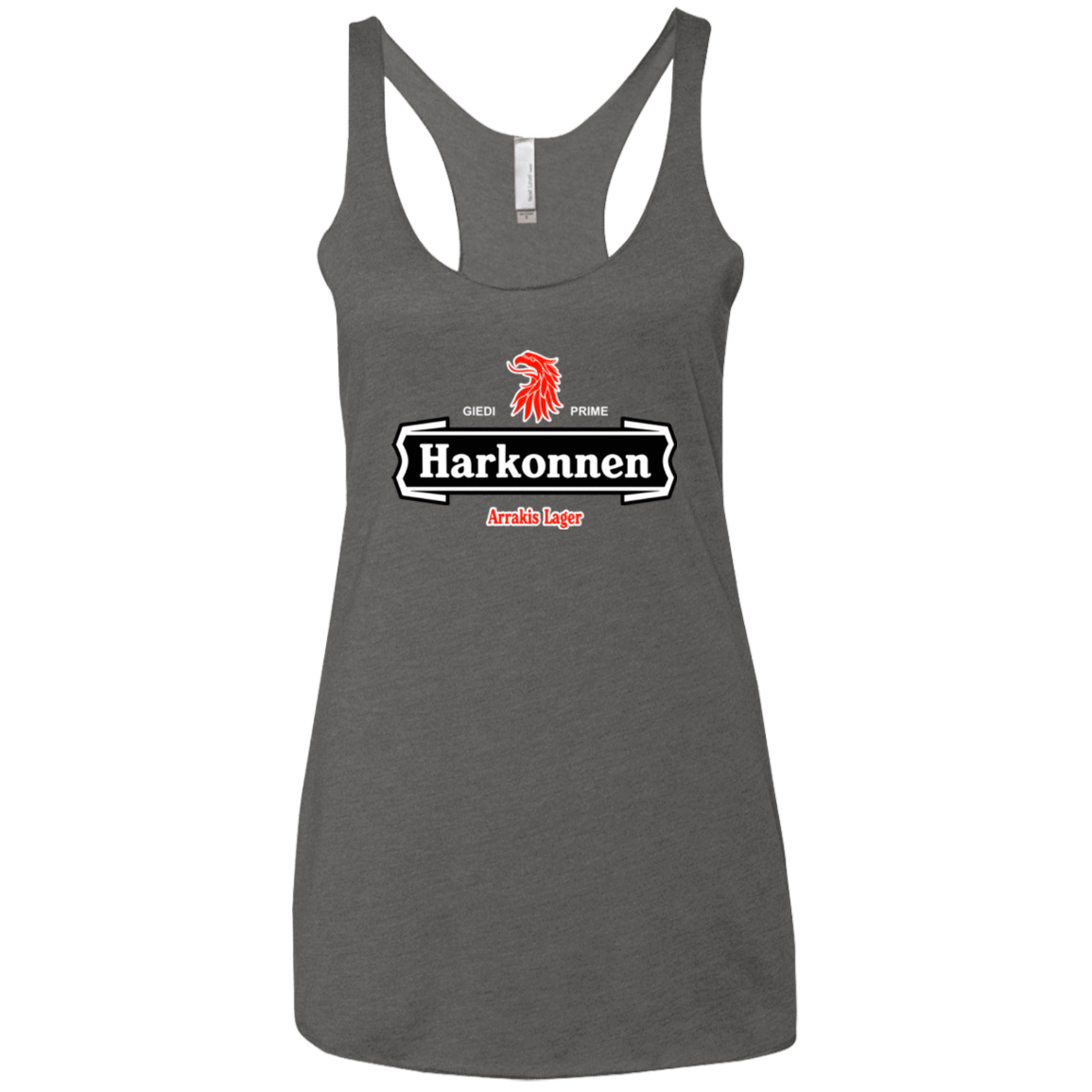 T-Shirts Premium Heather / X-Small Arrakis lager Women's Triblend Racerback Tank