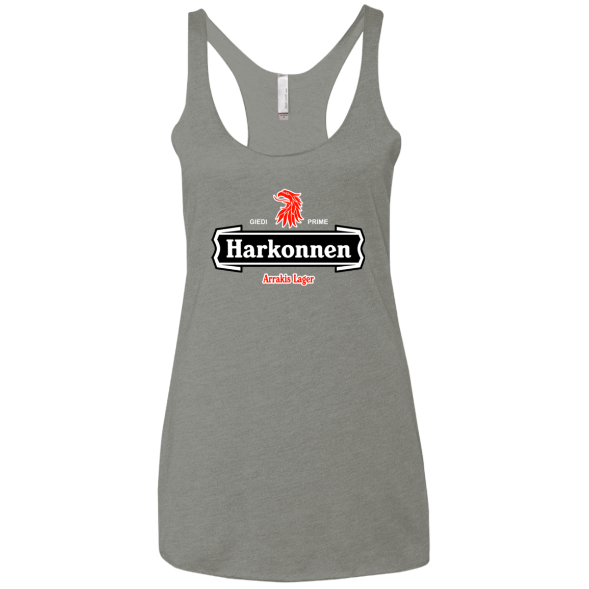 T-Shirts Venetian Grey / X-Small Arrakis lager Women's Triblend Racerback Tank