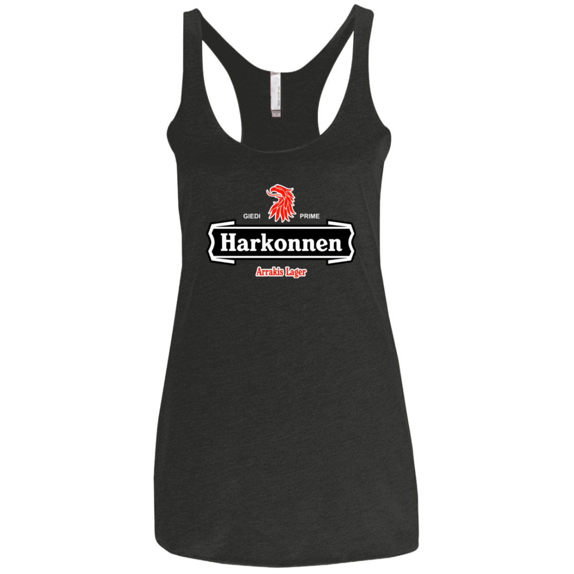 T-Shirts Vintage Black / X-Small Arrakis lager Women's Triblend Racerback Tank