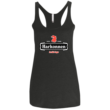 T-Shirts Vintage Black / X-Small Arrakis lager Women's Triblend Racerback Tank