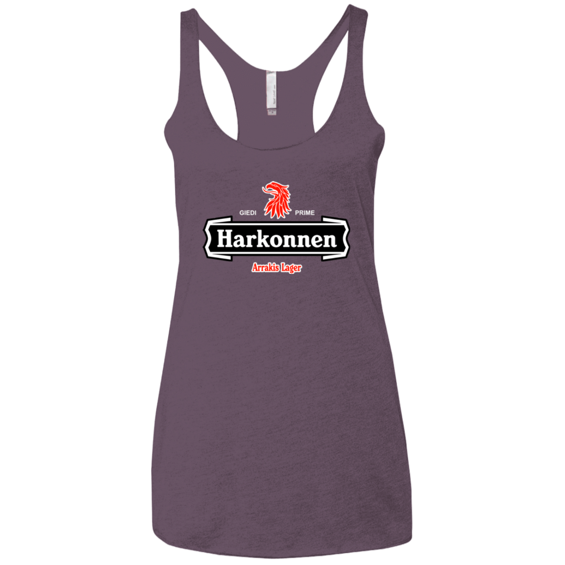 T-Shirts Vintage Purple / X-Small Arrakis lager Women's Triblend Racerback Tank