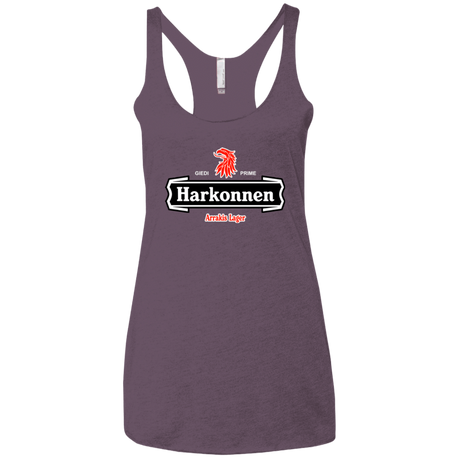 T-Shirts Vintage Purple / X-Small Arrakis lager Women's Triblend Racerback Tank