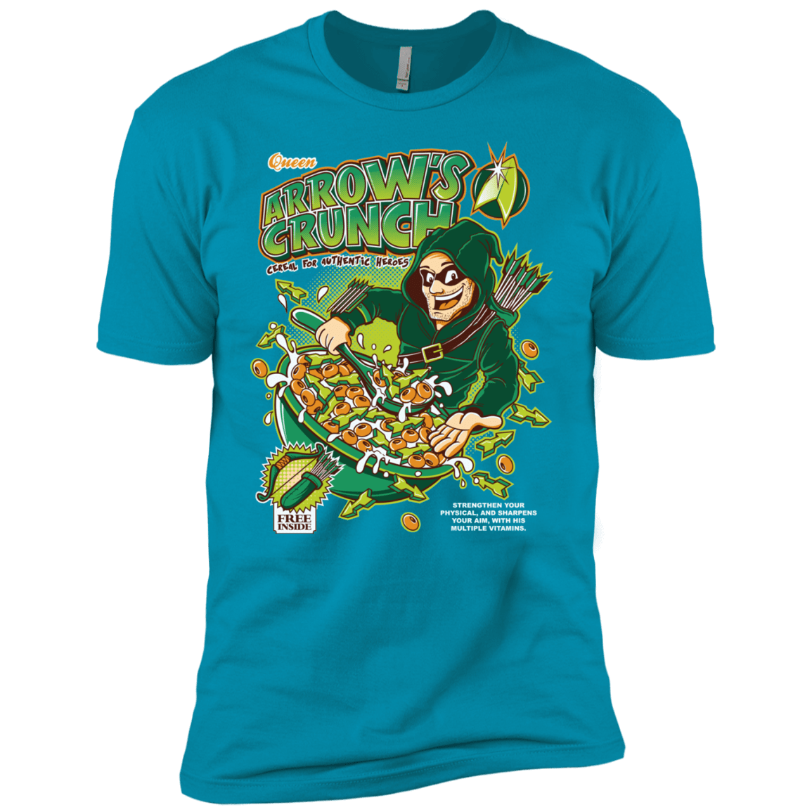 T-Shirts Turquoise / YXS Arrow's Crunch Boys Premium T-Shirt