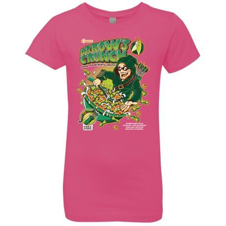 T-Shirts Hot Pink / YXS Arrow's Crunch Girls Premium T-Shirt
