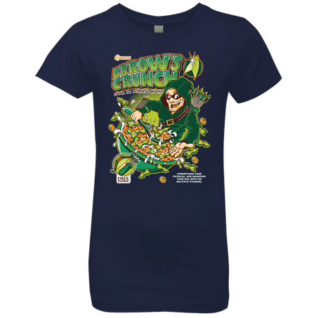 T-Shirts Midnight Navy / YXS Arrow's Crunch Girls Premium T-Shirt