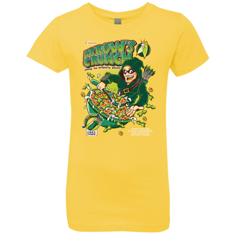 T-Shirts Vibrant Yellow / YXS Arrow's Crunch Girls Premium T-Shirt