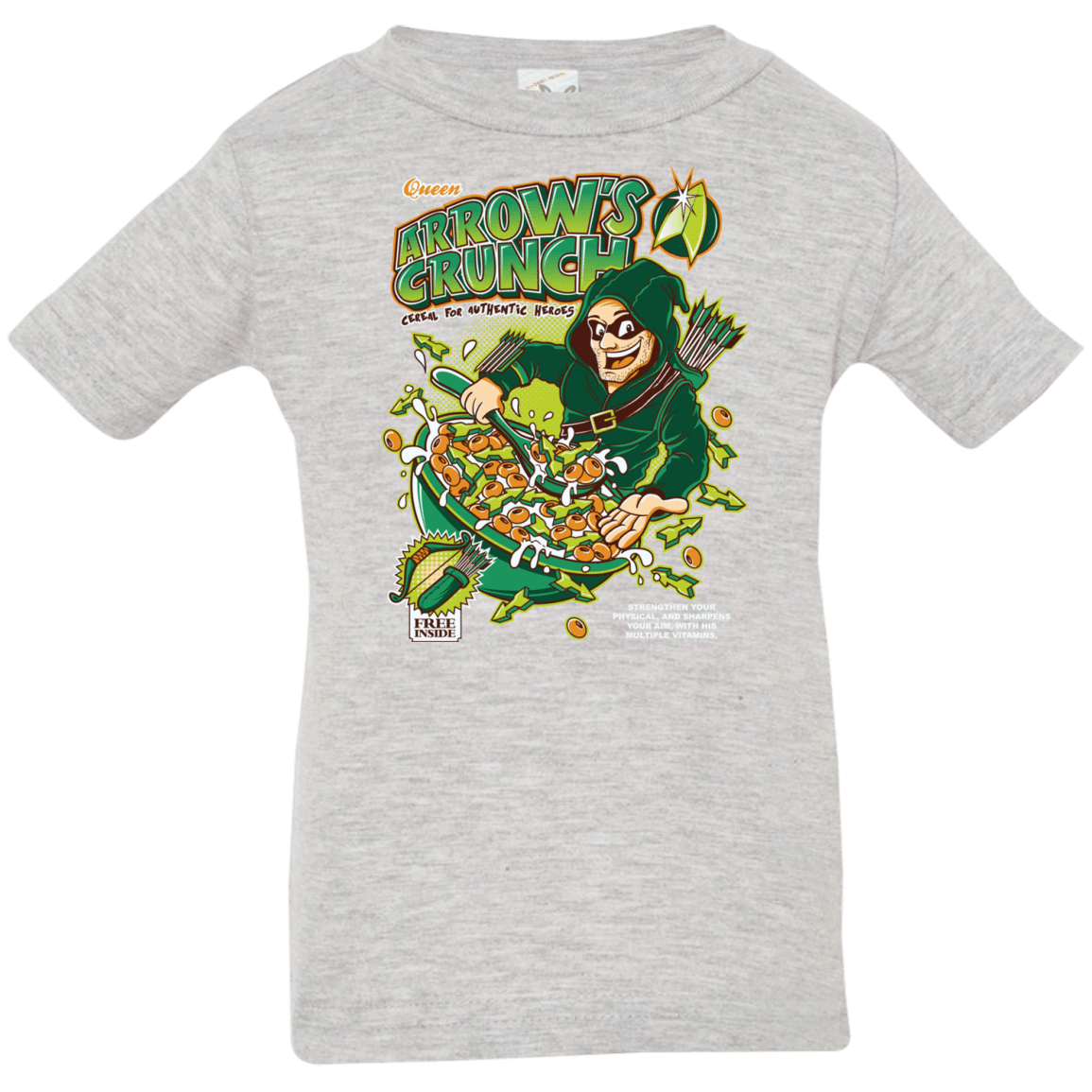 T-Shirts Heather Grey / 6 Months Arrow's Crunch Infant Premium T-Shirt