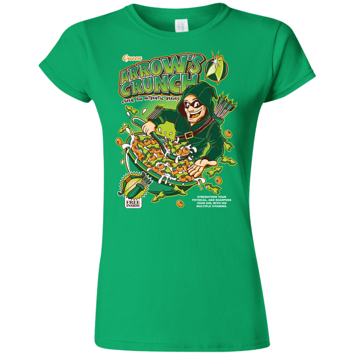 T-Shirts Irish Green / S Arrow's Crunch Junior Slimmer-Fit T-Shirt