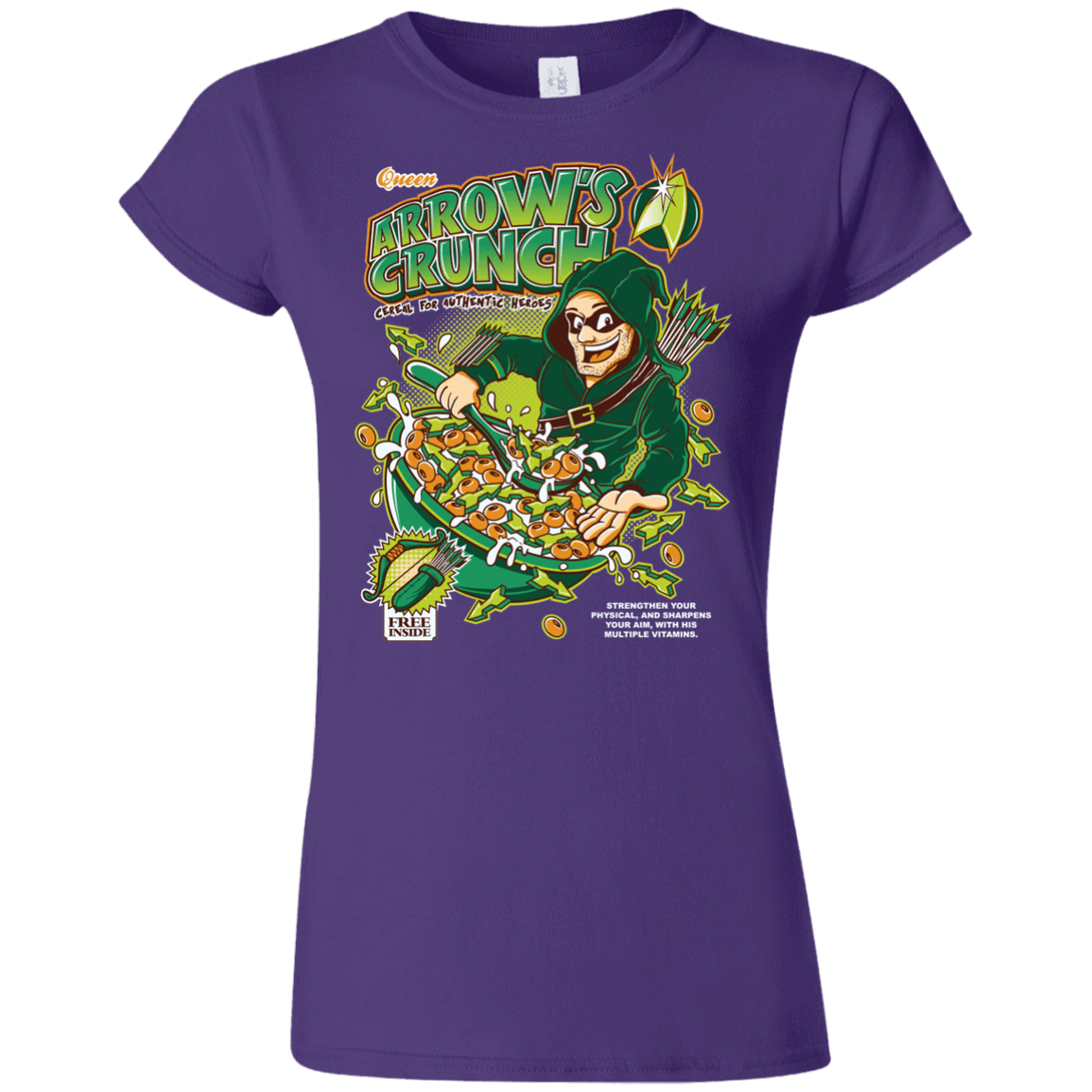 T-Shirts Purple / S Arrow's Crunch Junior Slimmer-Fit T-Shirt