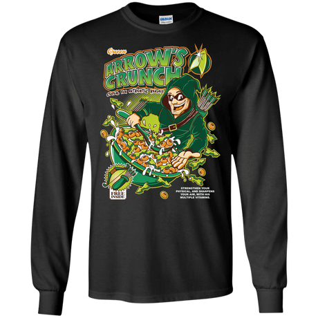 T-Shirts Black / S Arrow's Crunch Men's Long Sleeve T-Shirt