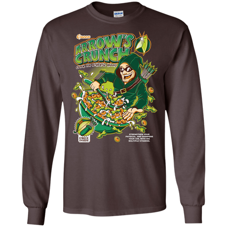 T-Shirts Dark Chocolate / S Arrow's Crunch Men's Long Sleeve T-Shirt