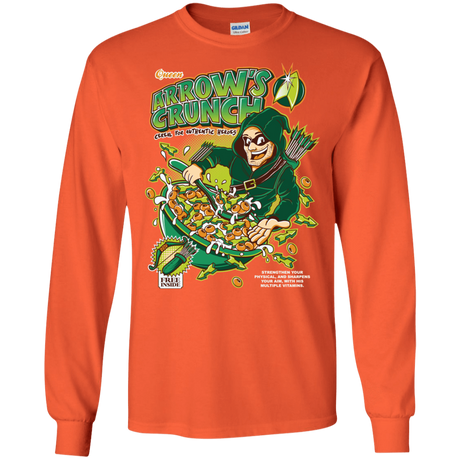 T-Shirts Orange / S Arrow's Crunch Men's Long Sleeve T-Shirt